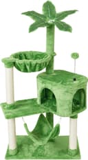 Feandrea 61-inch multi-level cat tree with condos, perches, hammock, and scratching posts