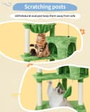 Feandrea 61-inch multi-level cat tree with condos, perches, hammock, and scratching posts