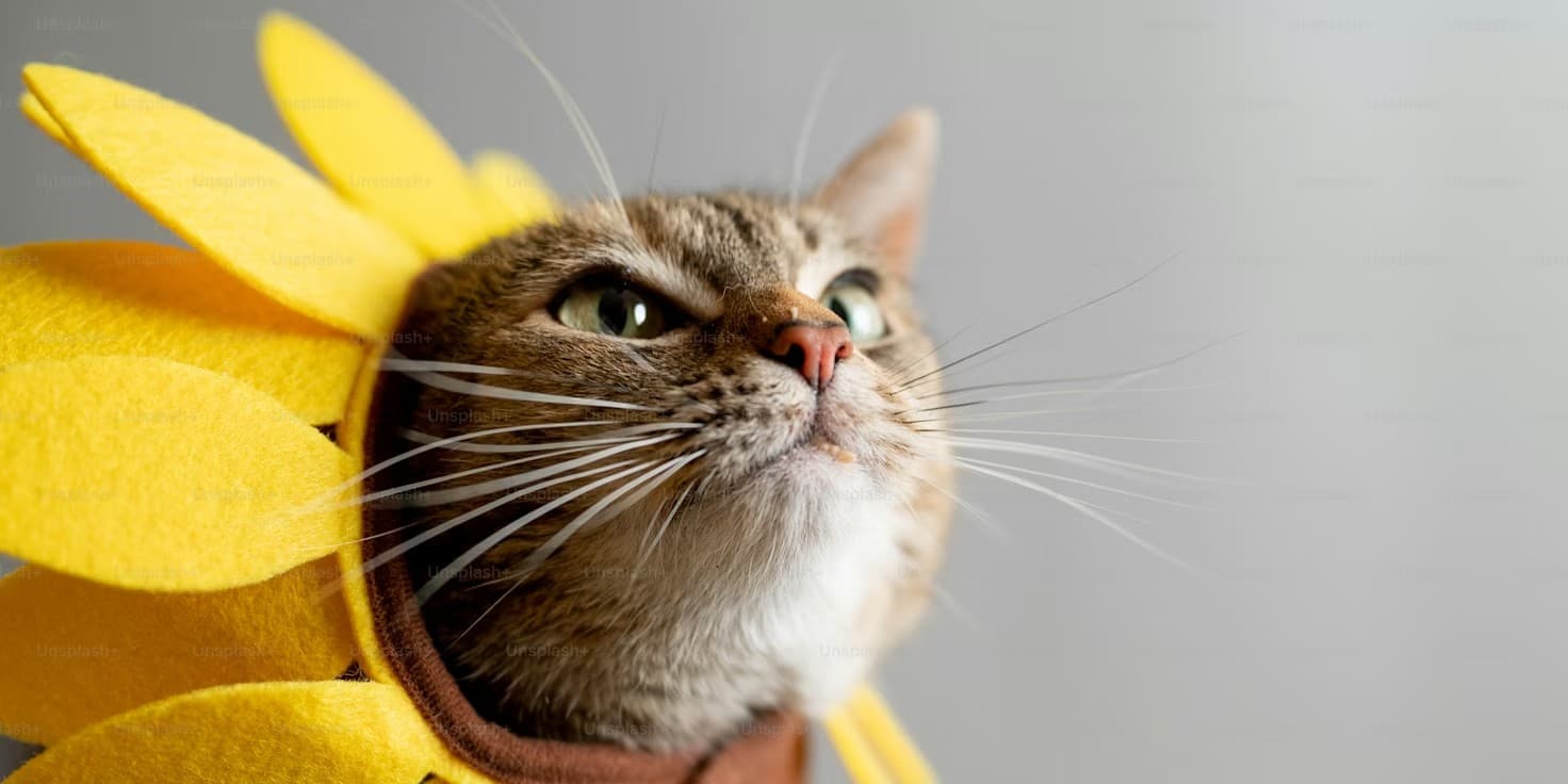 Light pink flower cat tree tower with floral cotton perch, two-door condo, hammock and sisal scratching posts